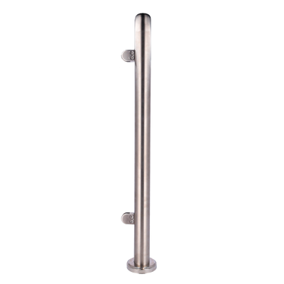 Palo per barriera - Posizione laterale - Per ante delle barriere - Compatibile con tornelli - Dimensioni 63 (L) x 1000 (H) x 63 (P) mm - Fabbricato in acciaio inossidabile SUS316