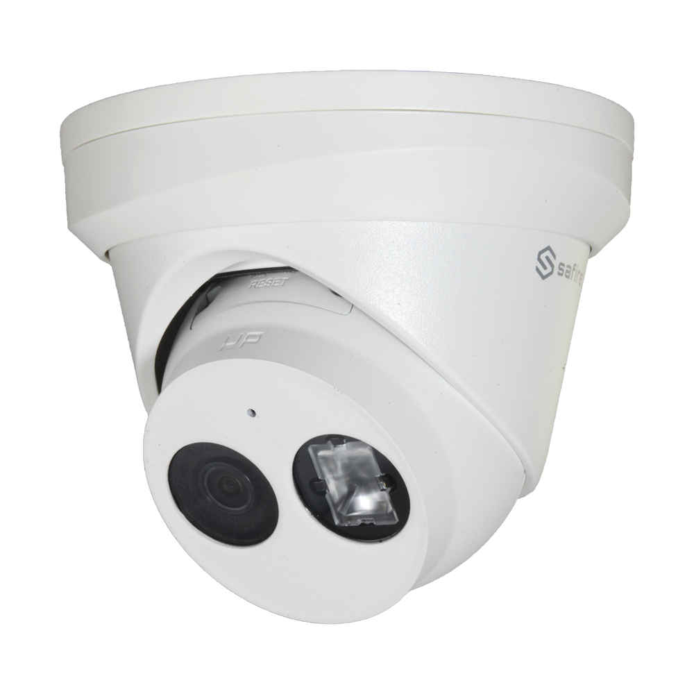 Telecamera IP 8 Megapixel - 1/2.8" Progressive Scan CMOS - Motion Detection 2.0 di persone e veicoli - Lente 2.8 mm / IR LED Portata 30 m - Compressione H.265+, H.265, H.264+, H.264 - Microfono incorporato