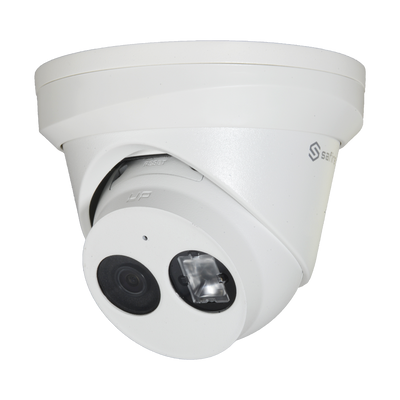 Cámara IP de 8 Megapíxeles - CMOS de escaneo progresivo 1/2.8" - Detección de movimiento 2.0 de personas y vehículos - Lente de 2.8 mm / LED IR Alcance 30 m - Compresión H.265+, H.265, H.264+, H.264 - Micrófono incorporado