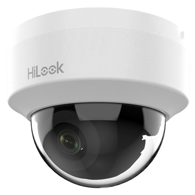 HiLook - Cámara Domo IP - Resolución 2 Megapixel (1920x1080) - Lente 2.8 mm - IR 20 m | PoE IEEE802.3af - Apta para interior