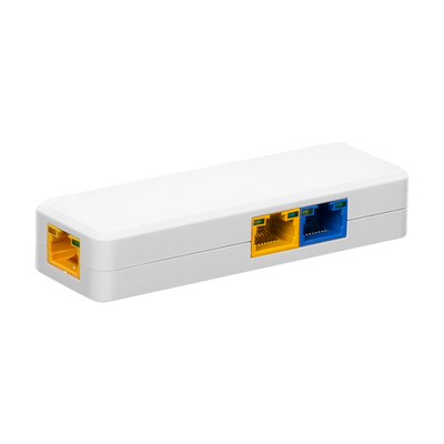Indoor PoE extender Switch - Ampia portata dell' alimentazione POE - 2 porte PoE + 1 Uplink RJ45 - IEEE 802.3 af/at/bt - Potenza massima in uscita 60 W - Porte 10/100 Mbps