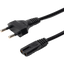 Cavo di alimentazione - Adattatore CA - Compatibile con spine di tipo F - 250VAC / 2.5A - 150cm di lunghezza - Innowatt