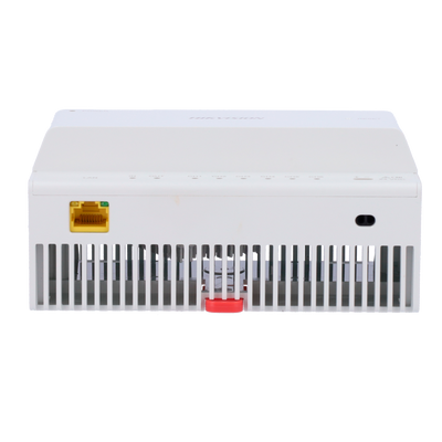 Converter for buildings - 2 hilos to IP - 6 groups of 2 hilos - TCP/IP with RJ45 - Connection with DS-KAD706Y - Mounted on surface or DIN carriage