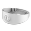 Inclined junction box - For dome cameras - 20º angle of inclination - Roof or wall installation - Hollow pins - White color
