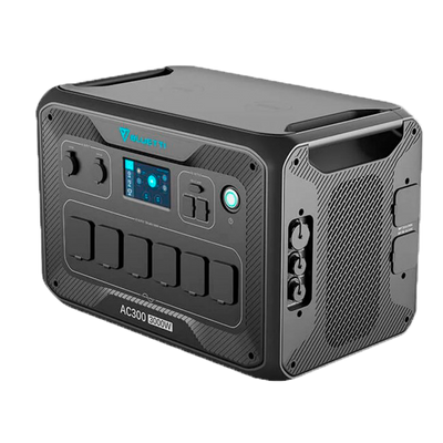 Portable battery - Large capacity 3072Wh - Output power 3000W max | LiFePO4 51.2V /40Ah - Multiple outputs/Multiple charging modules - 3500 life cycles - Touch Screen