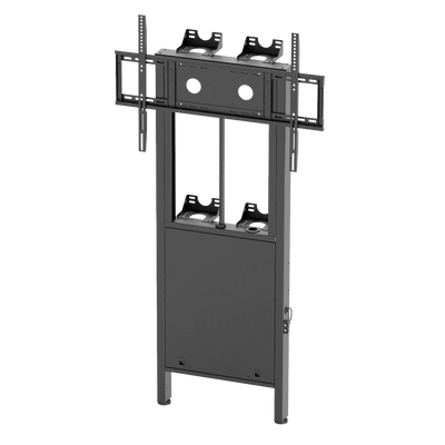 Motorized floor and wall bracket - Adjustable height - Up to 86" - Maximum weight 100Kg - VESA max 900 x 600mm