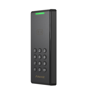 Standalone access control - EM/MF card and PIN - 10,000 cards | 100,000 logs - TCP/IP, WiFi and Bluetooth - Integrated controller | CrossChex Mobile App - Suitable for IP65 outdoors