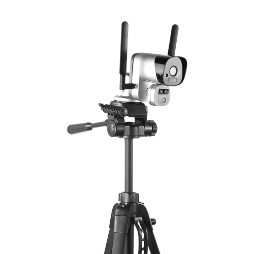 Telecamera IP WiFi 2 Megapixel - Misurazione della temperatura corporea - Precisione ± 0.3ºC - Distanza di misurazione fino a 1.5m - Connessione con APP Smartphone - ONVIF per il collegamento al NVR