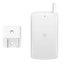 Rilevatore di inondazione - Wireless - Antenna esterna - Indicatore LED batteria scarica - sonda indipendente Wired - Alimentazione 2 batterie AAA 1.5 V LR03