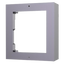Tettuccio per montaggio a parete - Per 1 modulo - Specifico per impianti videocitofonici Safire - Compatibile con i moduli Safire - Scatola in alluminio per aviazione - Pannello in alluminio aeronautico