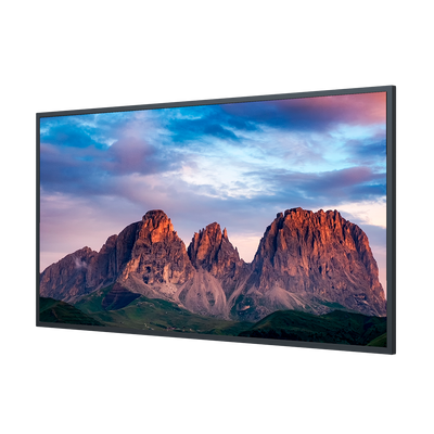SAFIRE ELED 65" 4K monitor - Resolution 3840x2160 - Digital local card software - HDMI, USB, RS232, RJ-45 input - 178° viewing angle - Integrated speakers