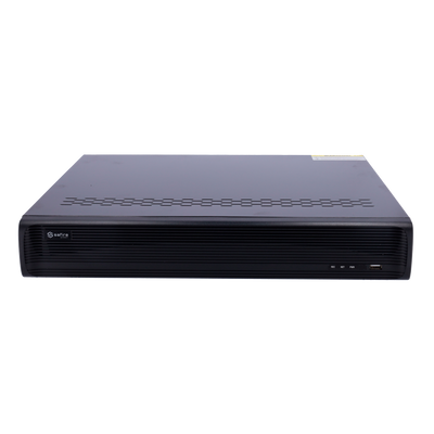 Safire Smart - NVR video recorder for A2 range IP cameras - 32CH video / H.265+ compression / 4HDD - Resolution up to 12Mpx / Bandwidth 192Mbps - HDMI 4K, HDMI FullHD and VGA / Dewarping Fisheye - Facial recognition / Smart search