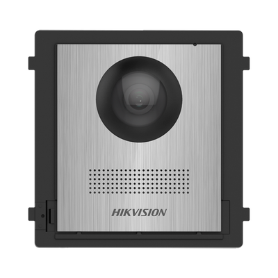 Monitor de vídeo de 2 hilos - Cámara de 2 Mpx | Sin botón - Audio bidireccional - Aplicación que se mueve por el monitor - Apto para exteriores IP65 - Montaje modular