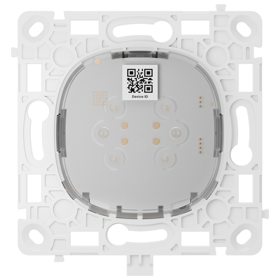 Relé interruptor inteligente doble y conmutable - Inalámbrico 868 MHz Jeweller - Alcance de comunicación hasta 1100 m - Alimentación 230 V AC 50 Hz - Sin necesidad de cable neutro - Ajax - LightSwitch LightCore (2 Gang/2 way)