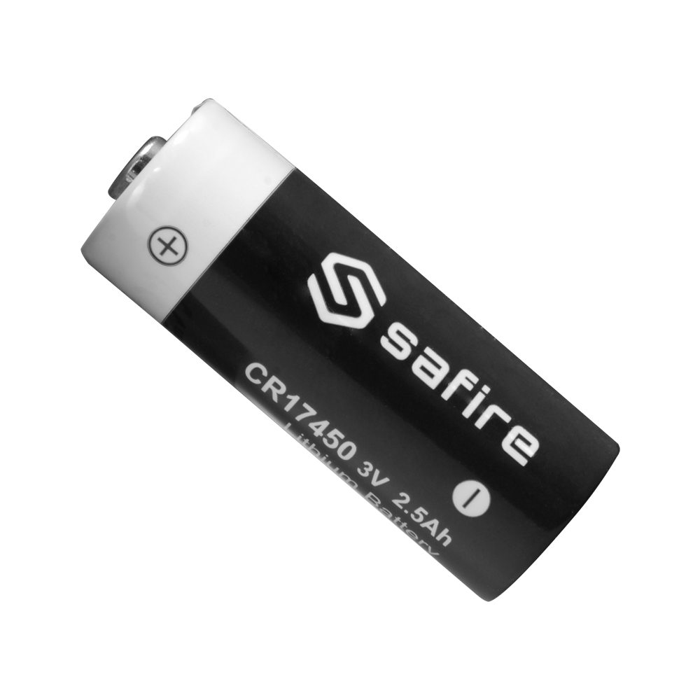 Safire - CR17450 / 4/5A / CR8L battery - Lithium - Voltage 3 V - Nominal capacity 2500 mAh - Compatible with Visonic PG8994 and PG894 detectors