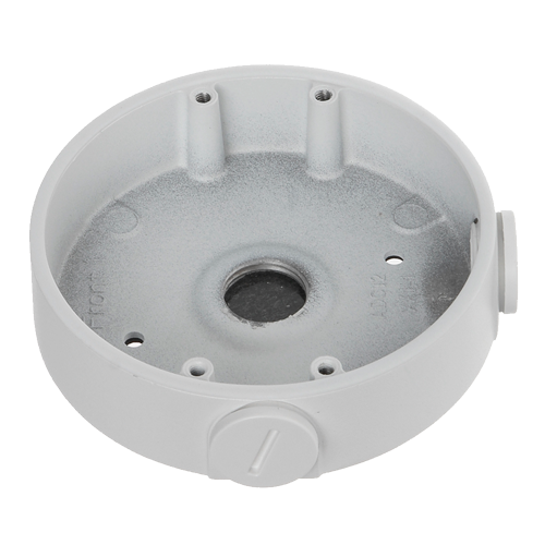 Junction box - For dome cameras - Suitable for outdoor use - Roof or wall installation - Cable pins