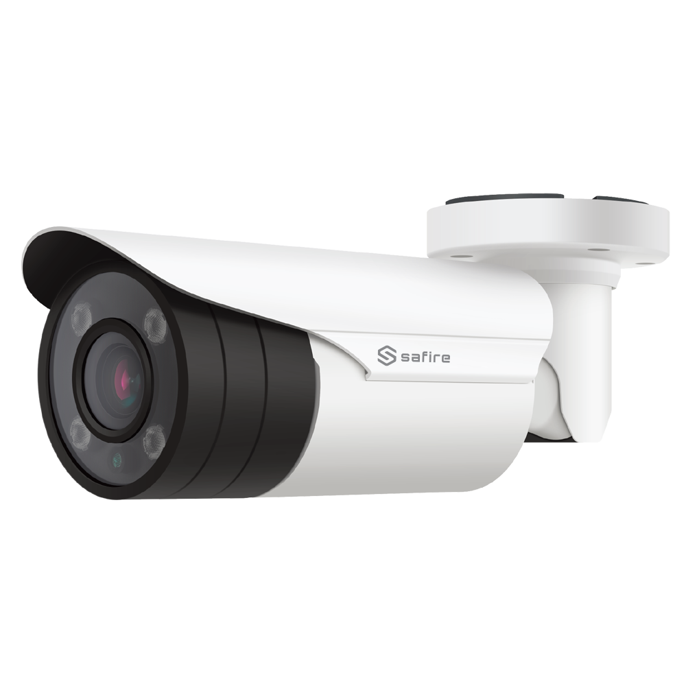 Telecamera Bullet Safire Gamma ECO - Uscita 4 in 1 - 3K High Performance CMOS - Obiettivo varifocale 2.7~13.5 mm - IR Matrix LED Portata 50 m - Impermeabile IP66