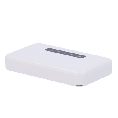 Safire Portable 4G Router - RJ45 10/100 or WiFi 802.11 b/g/n connection - Up to 32 simultaneous WiFi connections - 3.7V 2600 mAh battery up to 8h battery life - Micro SIM and micro SD card slot - Activity indicator LEDs