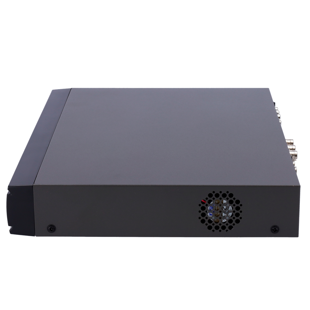 Videoregistratore 5n1 Safire - Audio su cavo coassiale / Alimentazione PoC - 4CH HDTVI/HDCVI/HDCVI/AHD/CVBS/CVBS/ 4+2 IP - 8 Mpx (8FPS) / 5 Mpx (12FPS) - Uscita HDMI 2K e VGA - Rec. Facciale e Truesense