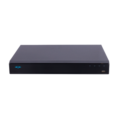 Videograbador NVR X-Security para cámaras IP - Resolución máxima 12 Megapixel - Compresión Smart H.265+ / Smart H.264+ - 16 CH IP - 4 Ch Reconocimiento facial o 16Ch AI - WEB, DSS/PSS, Smartphone y NVR