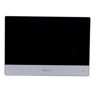 Video intercom kit - IP and WiFi technology - Includes cover plate and monitor - MF reader | PoE Standard - Cellular App with P2P - Surface Mount