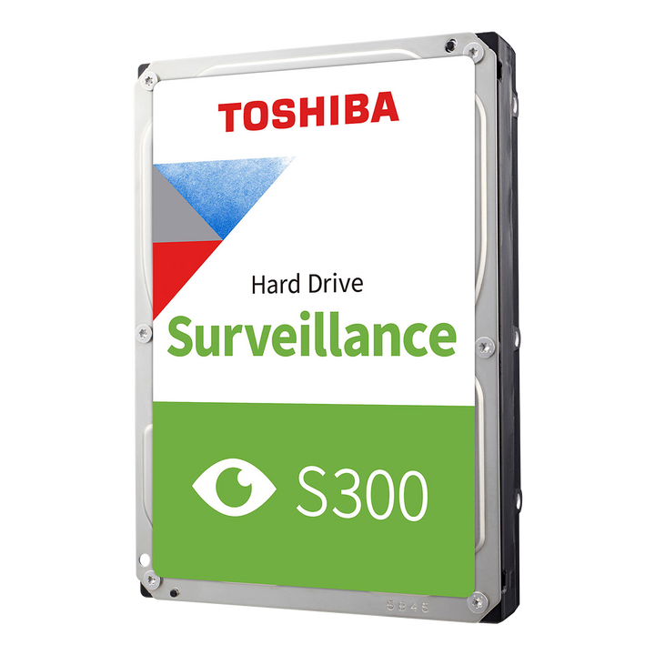 Hard disk Toshiba - Capacità 4 TB - Interfaccia SATA 6 GB/s - Modello HDWT840UZSVA - Speciale per Videoregistratori - Da solo o installato su DVR