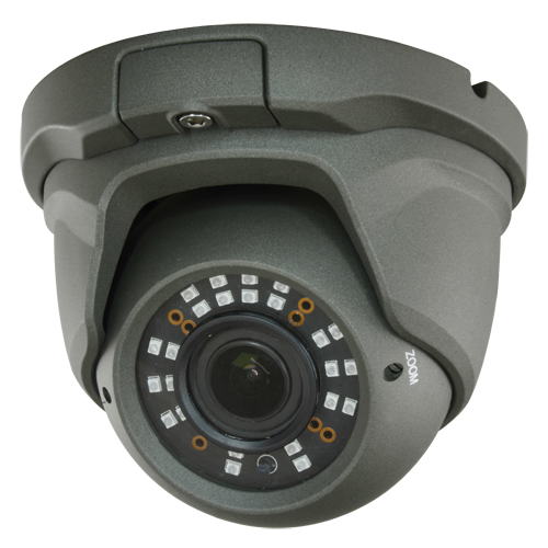 Camera dome Gama 1080p ULTRA - 4 in 1 (HDTVI / HDCVI / AHD / CVBS) - 1/2.8" Sony© 2.13 Mpx Exmor IMX307 - Obiettivo varifocale 2.7~13.5 mm - LEDs SMD IR Portata 30 m - Sensibilità Starlight / WDR 120dB