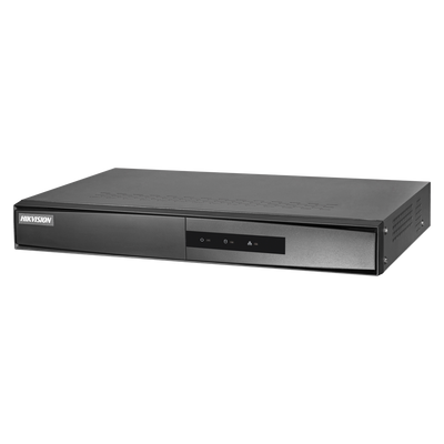 Hikvision - Gamma VALUE - Videoregistratore NVR per telecamere IP - 4 CH video / Risoluzione massima 6 Mp - Larghezza di banda 40 Mbps - Ammette 1 hard disk