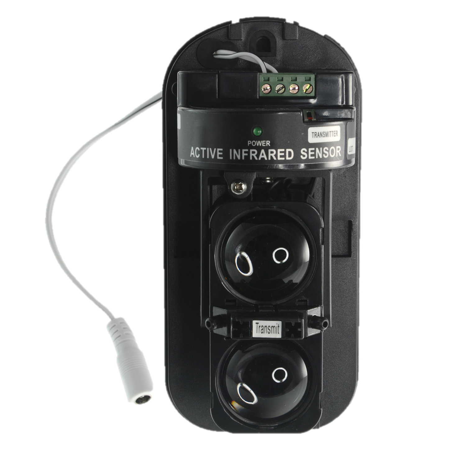Rilevatore di barriera a infrarossi - Wireless | Antenna interna - Distanza max. di rilevamento 60 / 180 m - Distanza wireless 80 m - Tamper | Uscita relay - Alimentazione DC12V - Innowatt