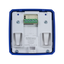 Pulsante di reset - Specifico per pannello antincendio - Arresto di emergenza - Indicatore LED - Installazione in superficie - Riattivato manualmente o con chiave