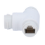 RJ45 Adapter - RJ45 socket connector - 2 RJ45 socket connector - Compatible UTP - IP66 - White color