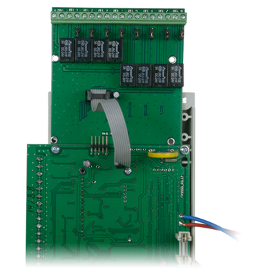 DMTECH Conventional Relay Module - 8 Relay Outputs - Up to 3A/125VAC or 3A/30VDC - Panel Powered - Compatible with DMTECH Fire Panels