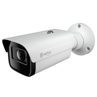 Safire Smart - Cámara Bullet 4 en 1 Rango E1 - 2Mpx (1920x1080), 1/2.8" CMOS Starlight - Lente motorizada 2.8~12 mm | Alcance IR 50 m - DWDR, HLC, BLC, AGC - Resistente al agua IP67