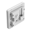 Reyee - Wi-Fi 5 Omnidirectional AP - 2.4 and 5 GHz frequencies - Supports 802.11 b/g/n/ac Wave1/Wave2 - Transmission speed up to 1267 Mbps - Installation in mechanism boxes
