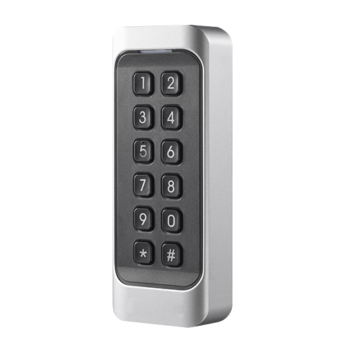 Lector de acceso a marcos - Acceso mediante tarjeta EM y teclado - Indicador LED y acústico - Wiegand 26/34 - Compatible con Safire - Apto para exterior IP65