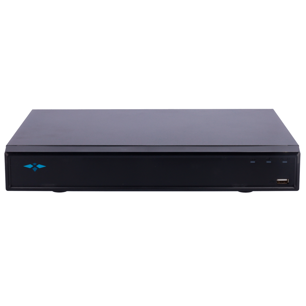Video recorder 5n1 X-Security - 16 CH HDTVI/HDCVI/AHD/CVBS (5Mpx) + 8 IP (6Mpx) - Alarms / Audio over coaxial - Video recorder resolution 5M-N (10FPS) - 2 CH Facial recognition - 16 CH People recognition and vehicles