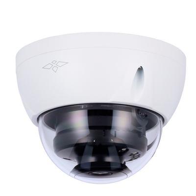 X-Security 3K Dome Camera ECO Range - 4 in 1 output / 3K resolution (2880x1620) - 1/2.7” Progressive CMOS Starlight 3K (5Mpx 16:9) - 2.8 mm lens - Smart IR LED range 30 m - Waterproof IP67 | Vandal resistant IK10