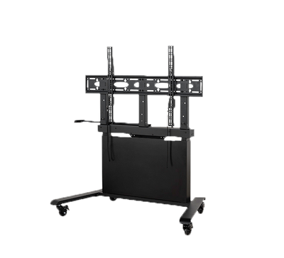 Motorized pedestal with wheels - Up to 86" - Max weight 100Kg - VESA 1000x600mm - Adjustable height