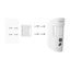 Detector with photo-verification upon request - Grade 2 certified - 868 MHz Jeweler wireless - Up to VGA image transmission (640x480) - Up to 5 images per detection - Pet Immunity / 12 m detection range