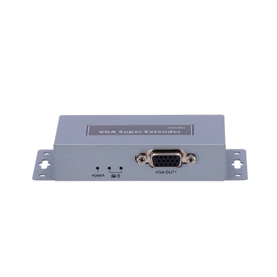 Estensore VGA/USB per UTP - Trasmettitore e ricevitore - Distanza 100 m - Fino a 1920x1440 - Su cavo UTP Cat 5/5e/6 - Alimentazione DC 12 V