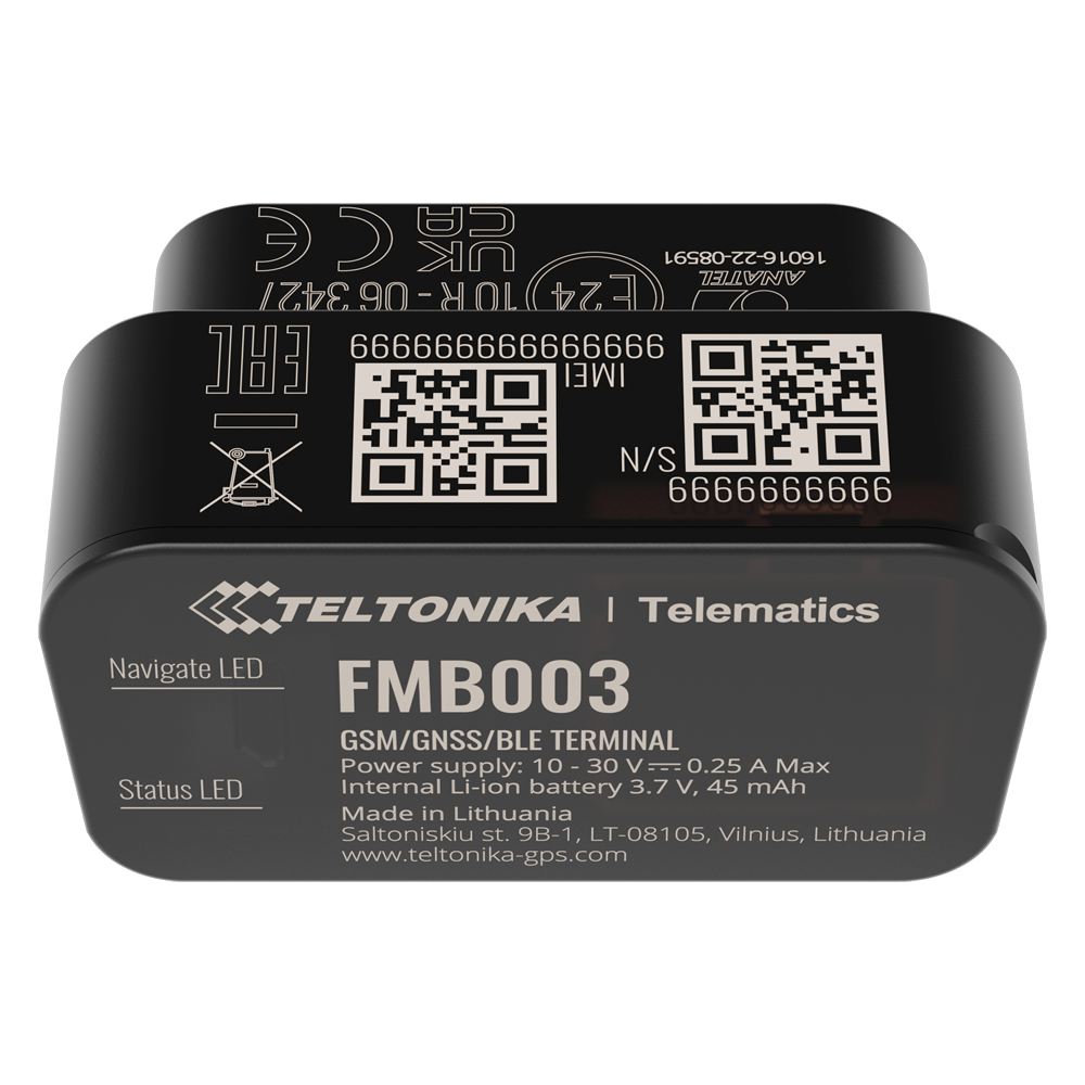 Plug &amp; Play vehicle tracker - OBD connection - Quick and accessible installation - 2G and BLE for TK-EYE - Nano-SIM - Reading of OEM parameters