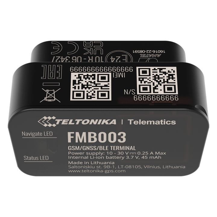 Tracker Plug & Play per veicoli - Collegamento OBD - Installazione rapida e accessibile - 2G e BLE per TK-EYE - Nano-SIM - Lettura dei parametri OEM