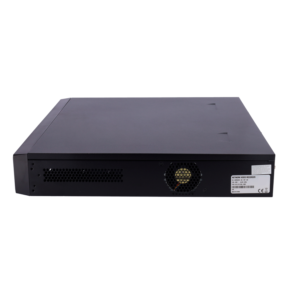 Videograbador X-Security NVR 32CH 16CH PoE AI - Resolución máxima 12 Megapixel - 32CH IP /16 PoE - Funciones inteligentes AI - 4 HD hasta 16 TB para cada disco duro - WEB, DSS/PSS, Smartphone y NVR