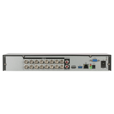 X-Security 5n1 Video Recorder - 16 CH HDTVI / HDCVI / AHD / CVBS / 16+16 IP - 4KL (7FPS) / 5M (12FPS) / 4M/3M (15FPS) - 1080P/720P (25FPS) | 1 CH audio - HDMI 4K and VGA output - Admits 1 hard disk