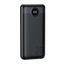 VEGER - Ultra thin power bank - 20000mAh (74Wh) capacity - 20W fast charging - Micro USB, USB-C inputs, 2 USB-A outputs - LCD screen