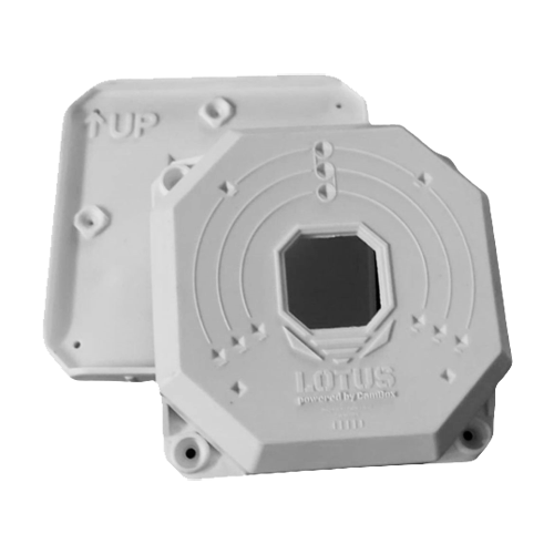 Junction box - White color - Made of PVC