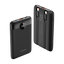VEGER - Power bank con display LCD - Capacità 10000mAh - Ricarica veloce 22.5W  - Cavi integrati - Ricarica di 4 dispositivi contemporaneamente