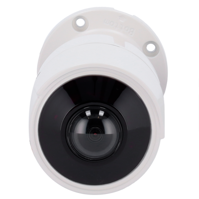 Cámara bullet Gama 1080p ECO - 4 en 1 (HDTVI / HDCVI / AHD / CVBS) - 1/2.9&quot; CMOS 2.0Mpx  - Lente 1.8 mm gran angular 180º - LEDs IR y Luz cálida Alcance 20 m - Gran angular sin deformación esférica