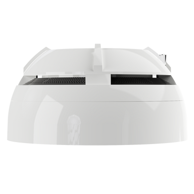 Algoritmos inteligentes  - Amplitud/frecuencia con optimización automática - Diseño de cámara de humo patentado - El dispositivo se suministra con un kit de montaje