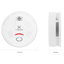 Pack de 5 detectores de humo autónomo X-Sense - Duración de la batería 10 años (no reemplazable) - Indicador luminoso de alarma - Alarma sonora 85 dB a 3m - Botón de Test - Certificado EN 14604